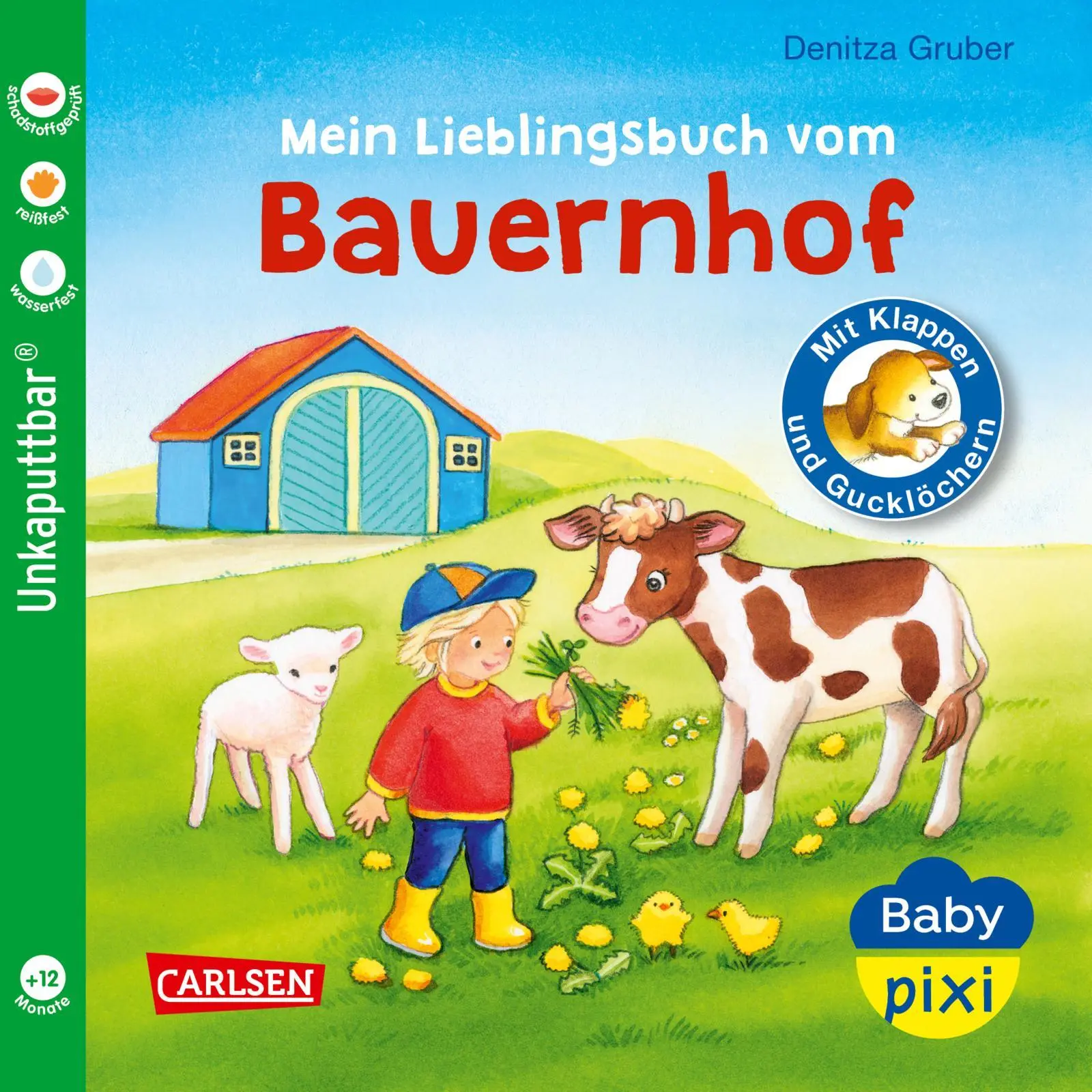 Cover: 9783551051714 | Baby Pixi (unkaputtbar) 69: Mein Lieblingsbuch vom Bauernhof | Gruber