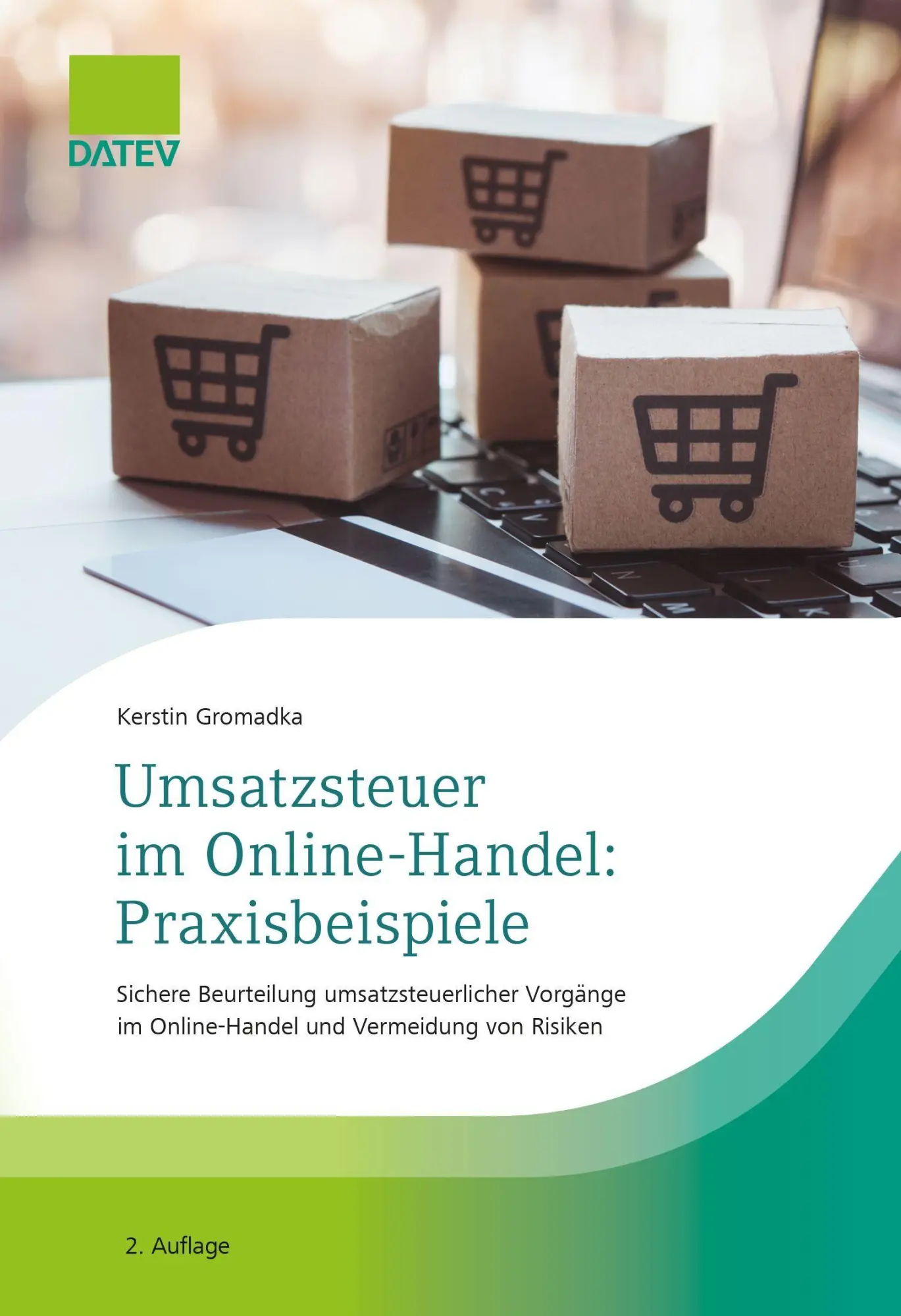 Cover: 9783962761714 | Umsatzsteuer im Online-Handel: Praxisbeispiele | Kerstin Gromadka