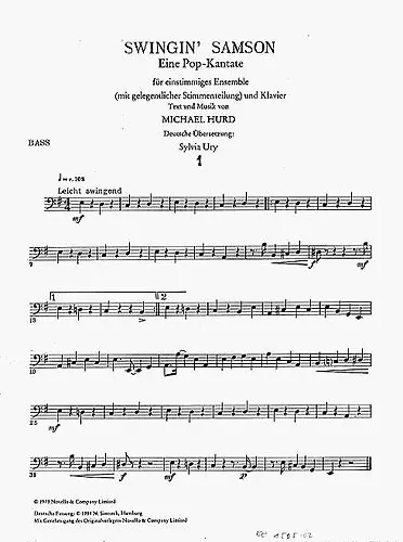 Cover: 9780853601814 | Swingin' Samson | Michael Hurd | Taschenbuch | Buch | Englisch | 2003