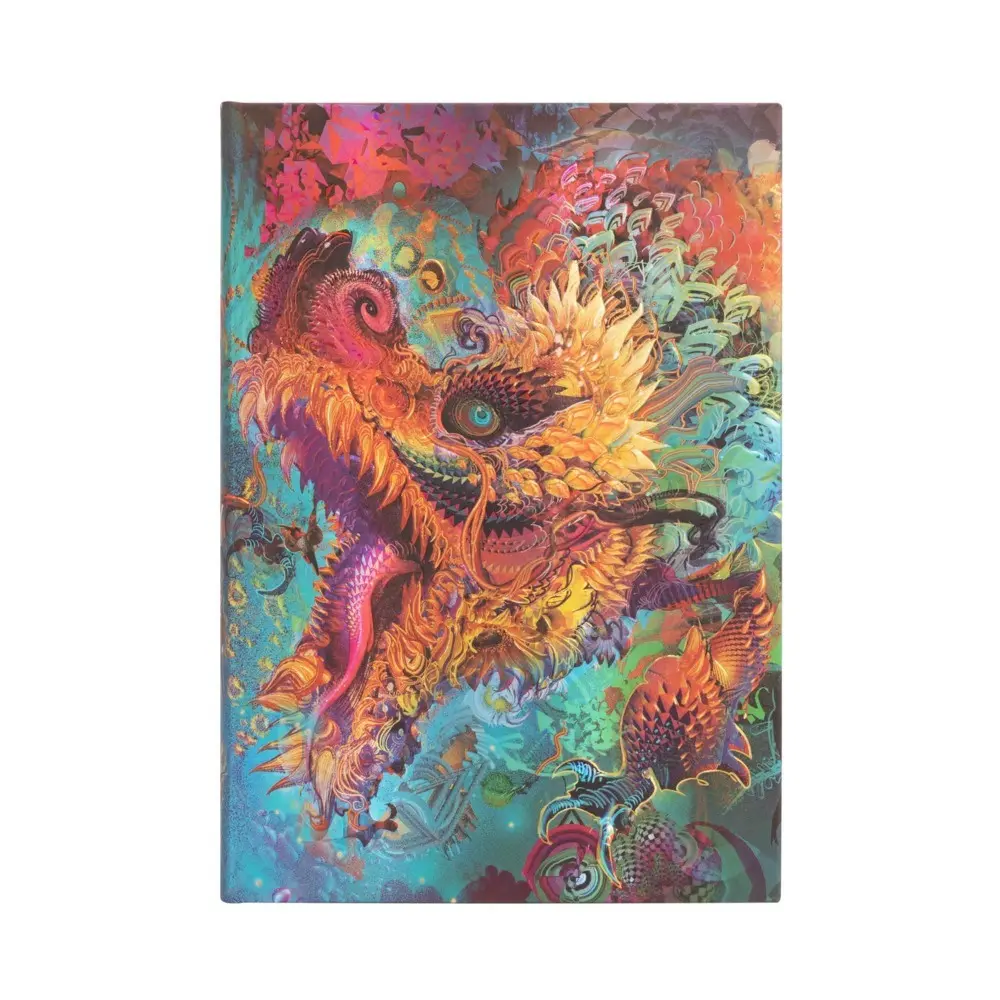 Cover: 9781439781814 | Notizbuch Humming Dragon Midi Liniert | Buch | 2022 | Paperblanks