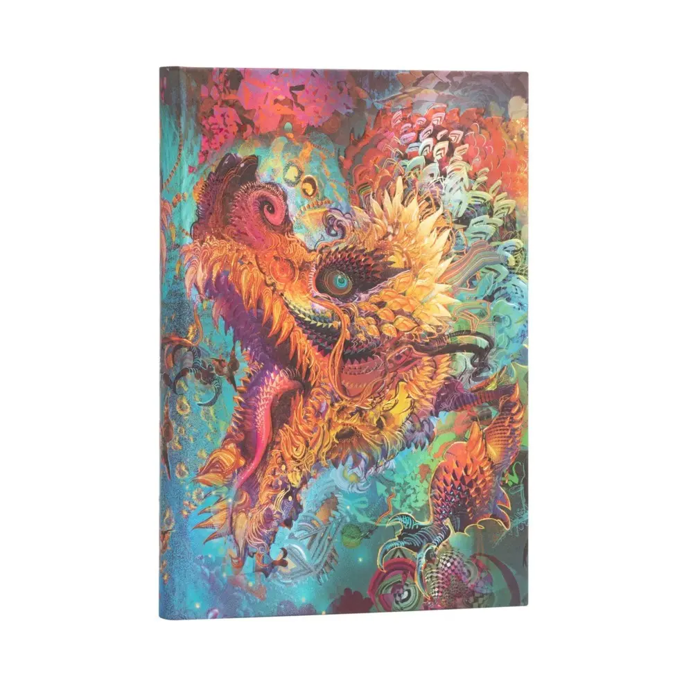 Bild: 9781439781814 | Notizbuch Humming Dragon Midi Liniert | Buch | 2022 | Paperblanks