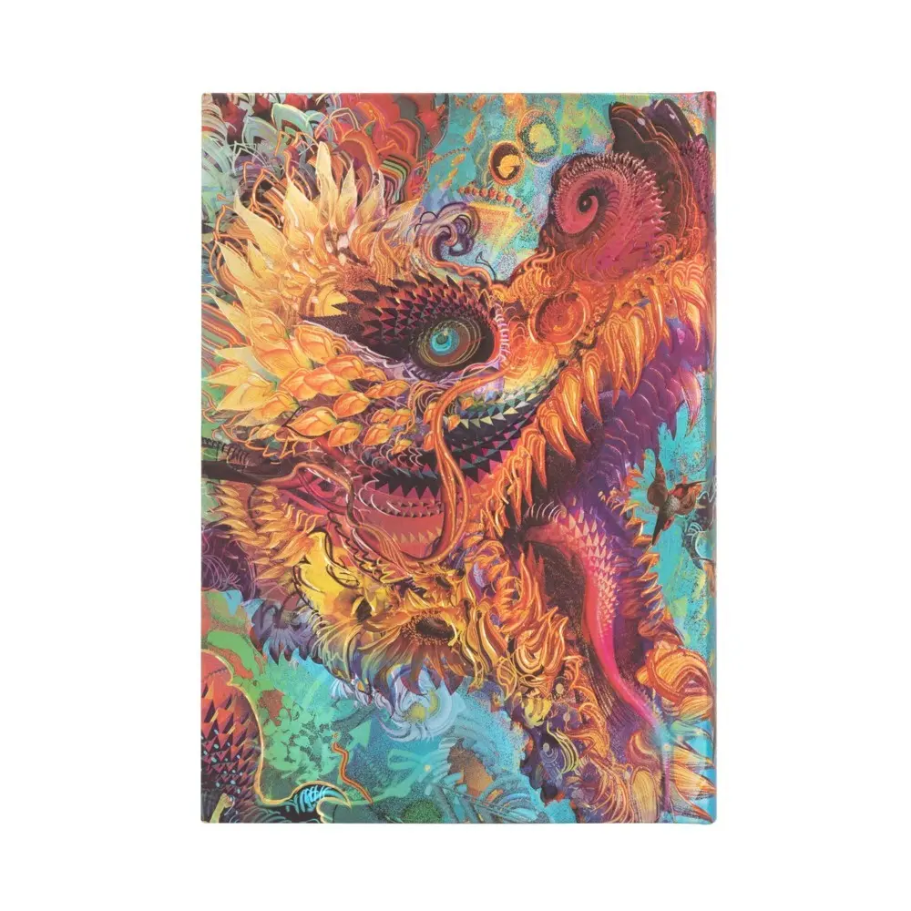 Bild: 9781439781814 | Notizbuch Humming Dragon Midi Liniert | Buch | 2022 | Paperblanks