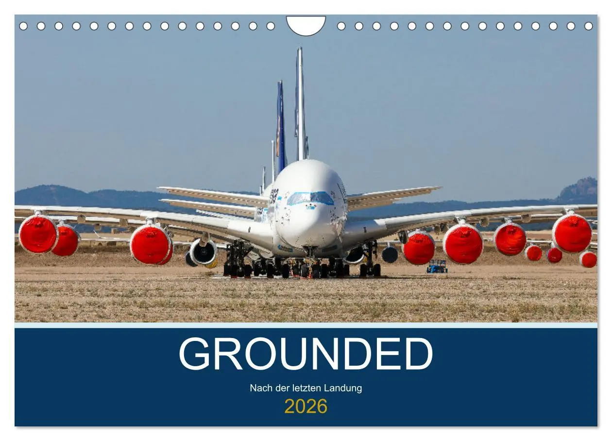 Cover: 9783457611814 | GROUNDED (Wandkalender 2026 DIN A4 quer), CALVENDO Monatskalender