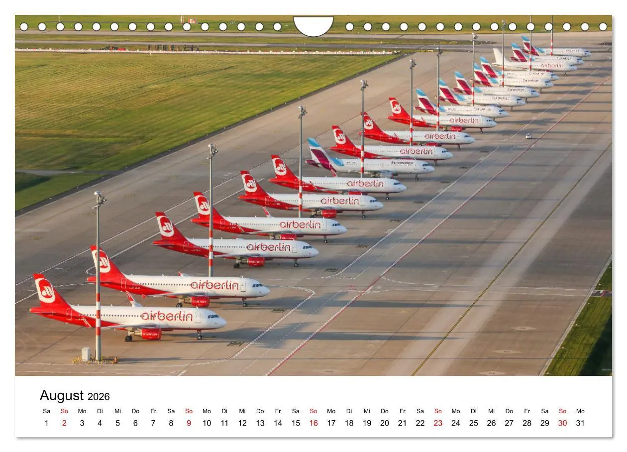 Bild: 9783457611814 | GROUNDED (Wandkalender 2026 DIN A4 quer), CALVENDO Monatskalender