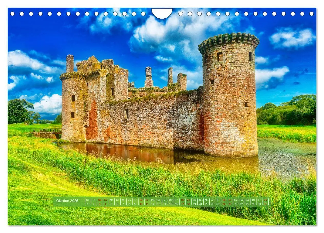 Bild: 9783457781814 | Schottlands Burgen und Schlösser (Wandkalender 2026 DIN A4 quer),...