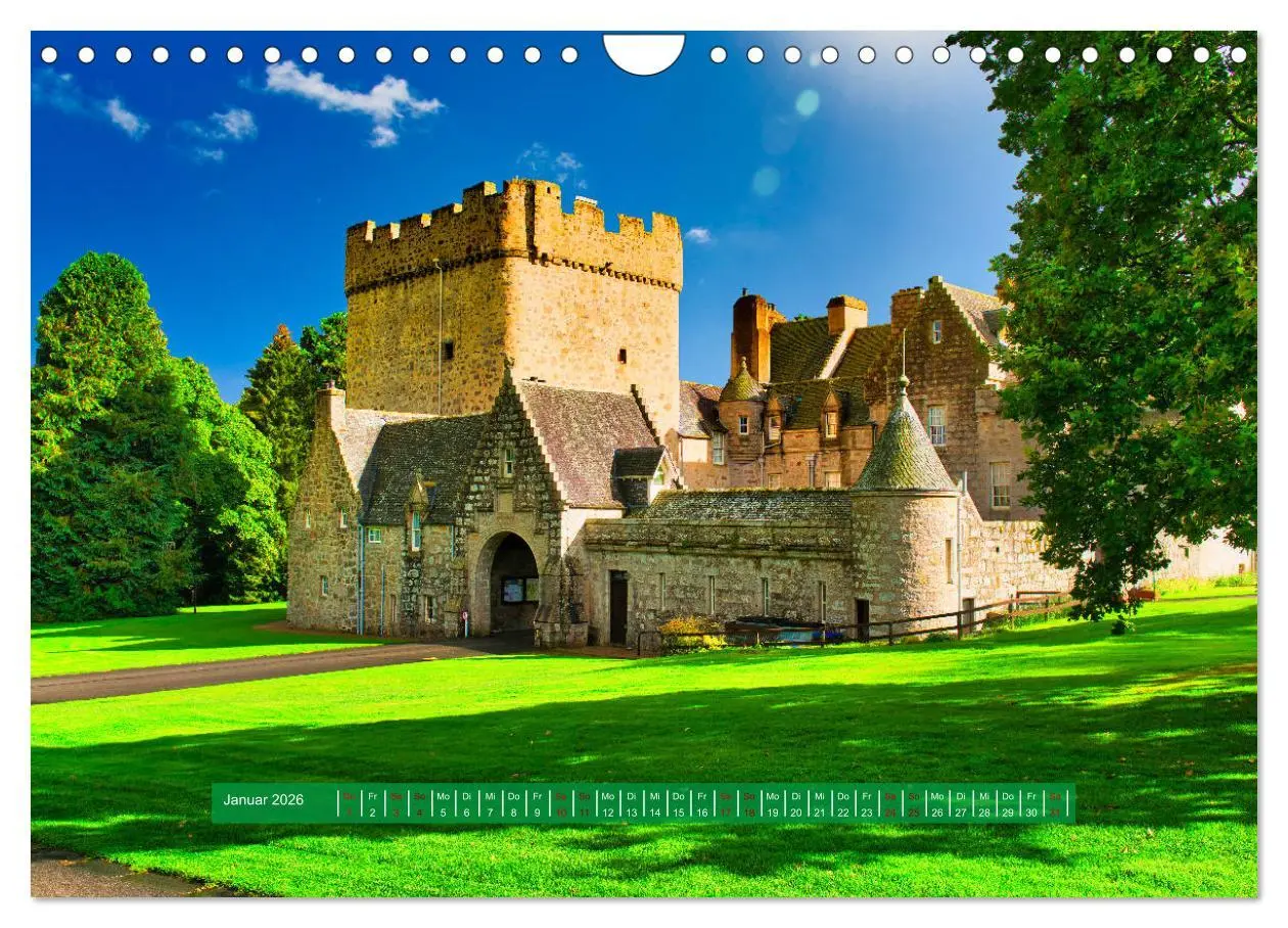 Bild: 9783457781814 | Schottlands Burgen und Schlösser (Wandkalender 2026 DIN A4 quer),...