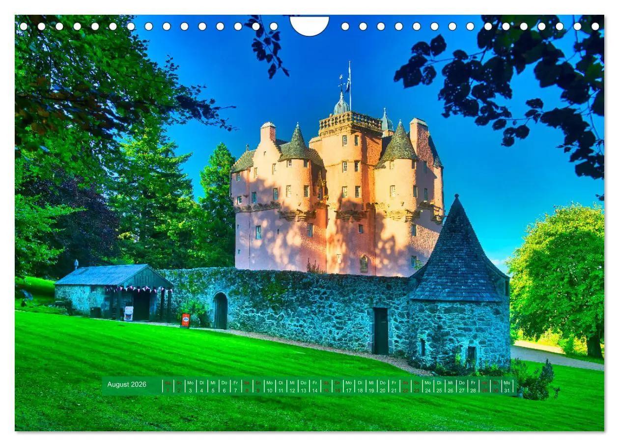 Bild: 9783457781814 | Schottlands Burgen und Schlösser (Wandkalender 2026 DIN A4 quer),...