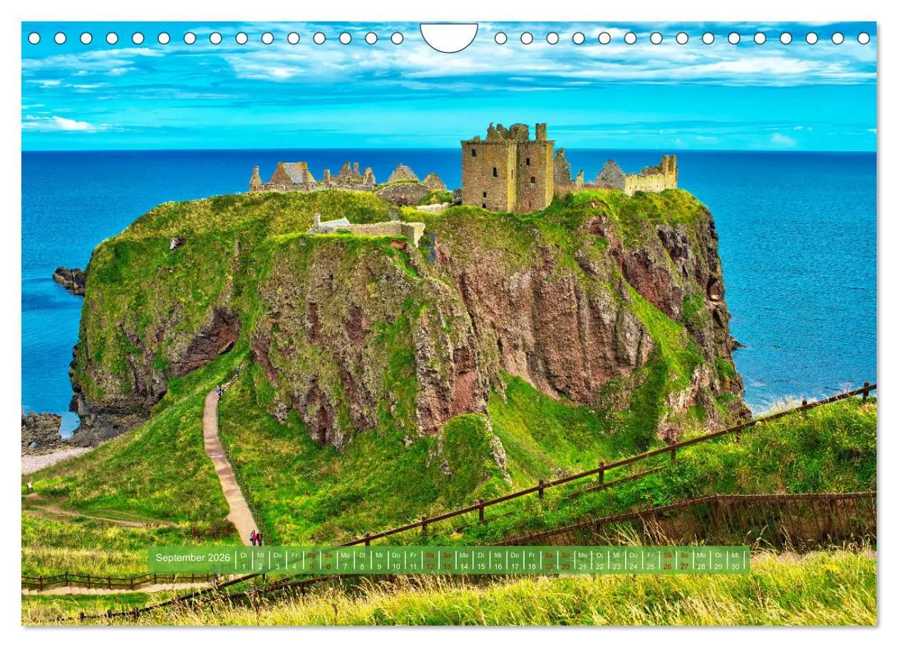 Bild: 9783457781814 | Schottlands Burgen und Schlösser (Wandkalender 2026 DIN A4 quer),...