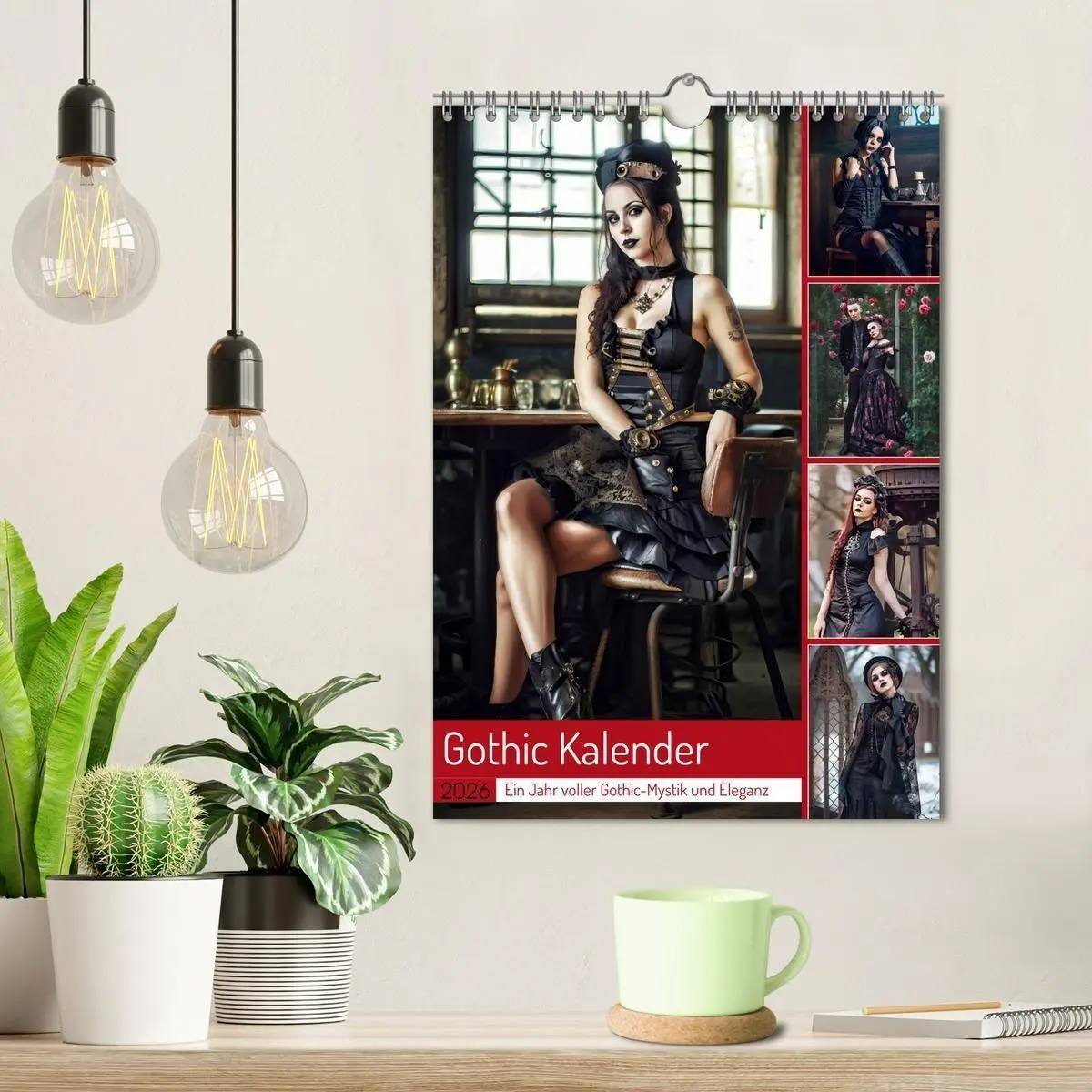 Bild: 9783516321814 | Gothic Kalender - Ein Jahr voller Gothic-Mystik und Eleganz...