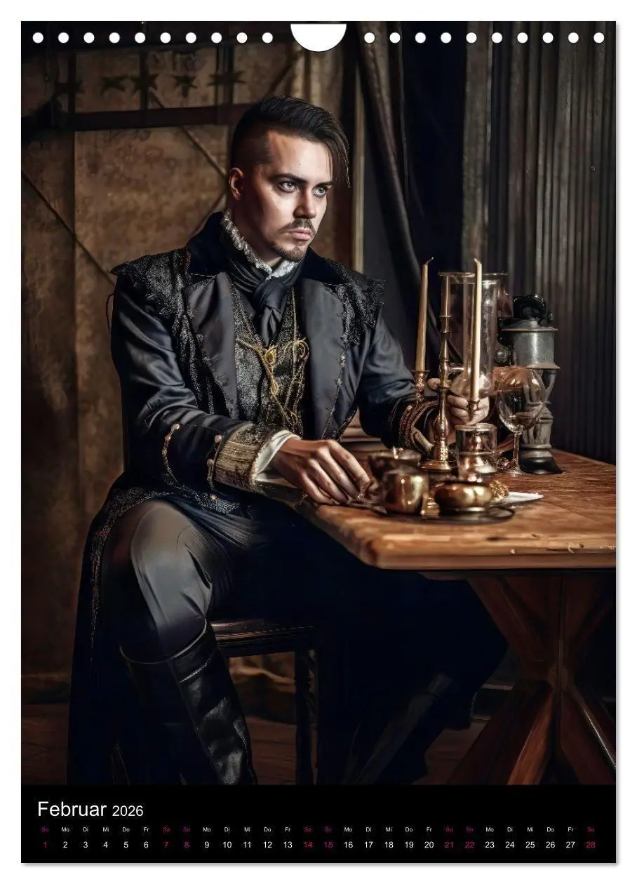 Bild: 9783516321814 | Gothic Kalender - Ein Jahr voller Gothic-Mystik und Eleganz...