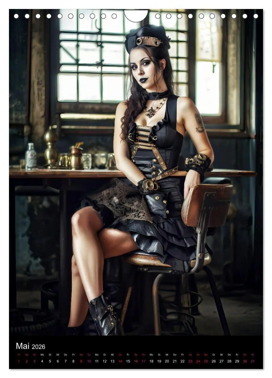 Bild: 9783516321814 | Gothic Kalender - Ein Jahr voller Gothic-Mystik und Eleganz...