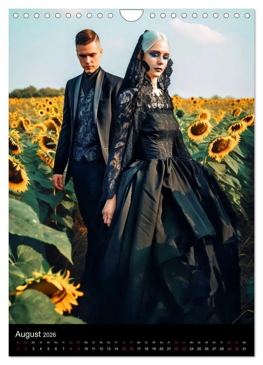 Bild: 9783516321814 | Gothic Kalender - Ein Jahr voller Gothic-Mystik und Eleganz...