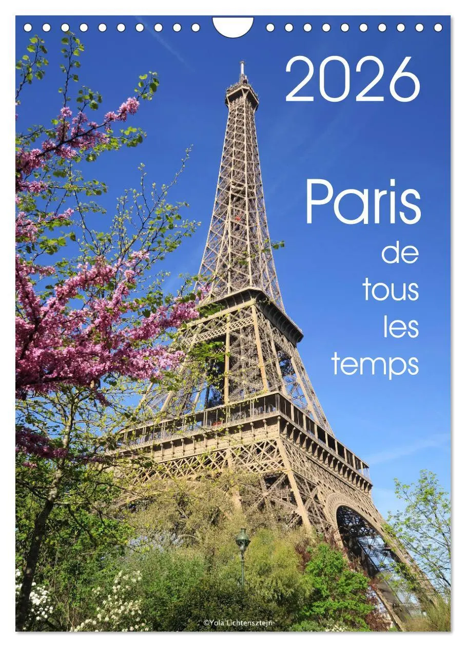 Cover: 9783516561814 | Paris de tous les temps (Calendrier mural 2026 DIN A4 horizontal),...