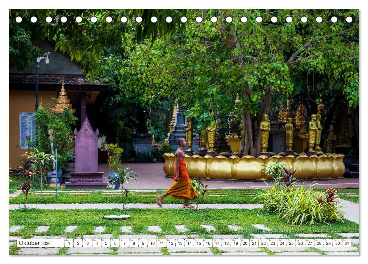 Bild: 9783457391914 | Siem Reap Stadt der Tempel Kambodscha (Tischkalender 2026 DIN A5...
