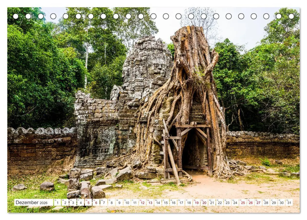Bild: 9783457391914 | Siem Reap Stadt der Tempel Kambodscha (Tischkalender 2026 DIN A5...