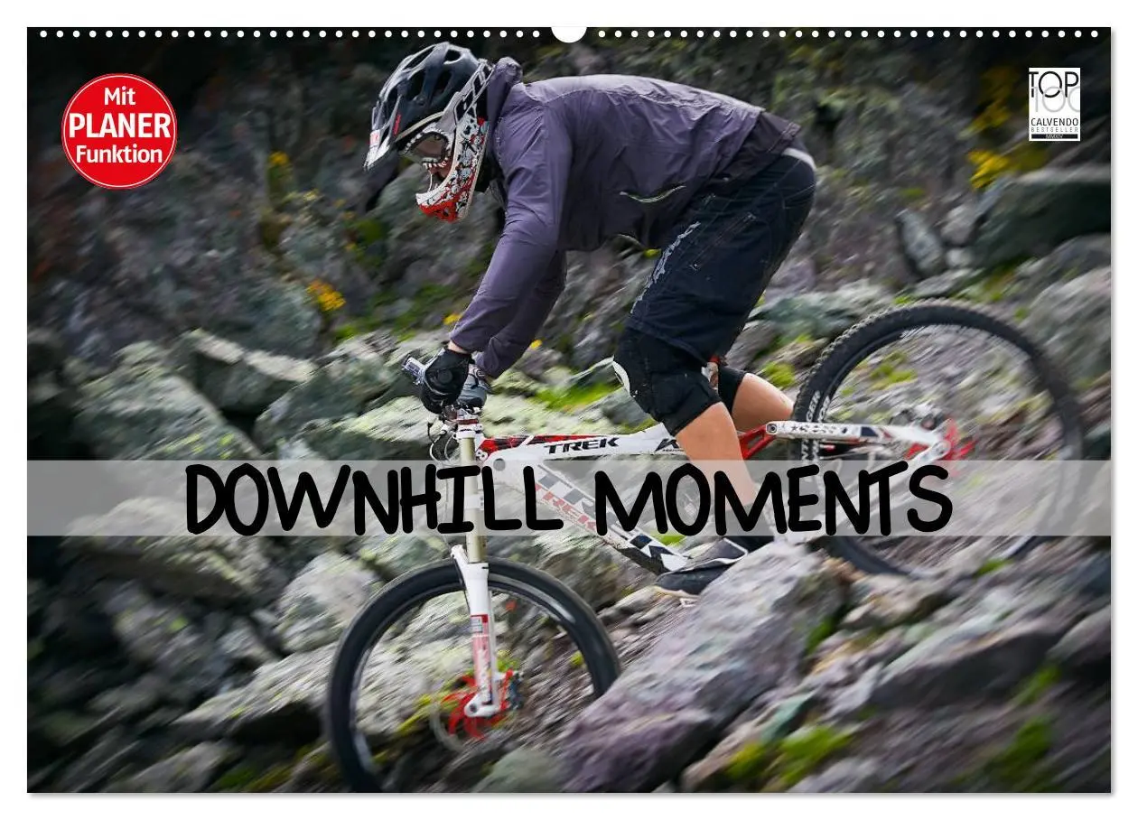 Cover: 9783516001914 | Downhill Moments (Wandkalender 2026 DIN A2 quer), CALVENDO...