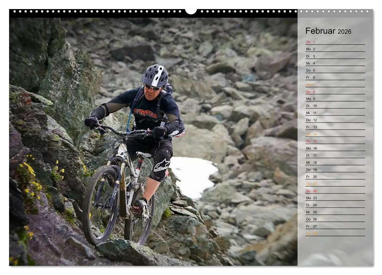 Bild: 9783516001914 | Downhill Moments (Wandkalender 2026 DIN A2 quer), CALVENDO...