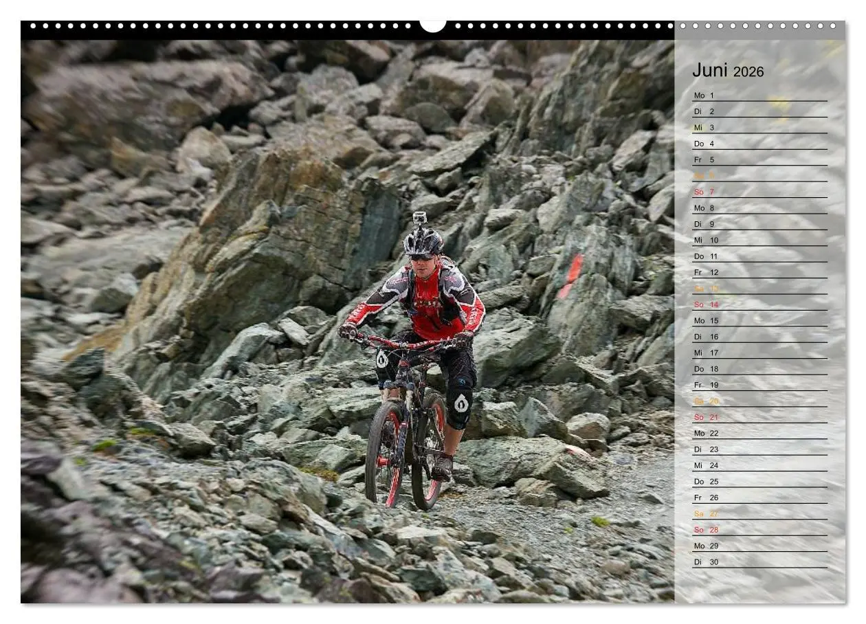 Bild: 9783516001914 | Downhill Moments (Wandkalender 2026 DIN A2 quer), CALVENDO...