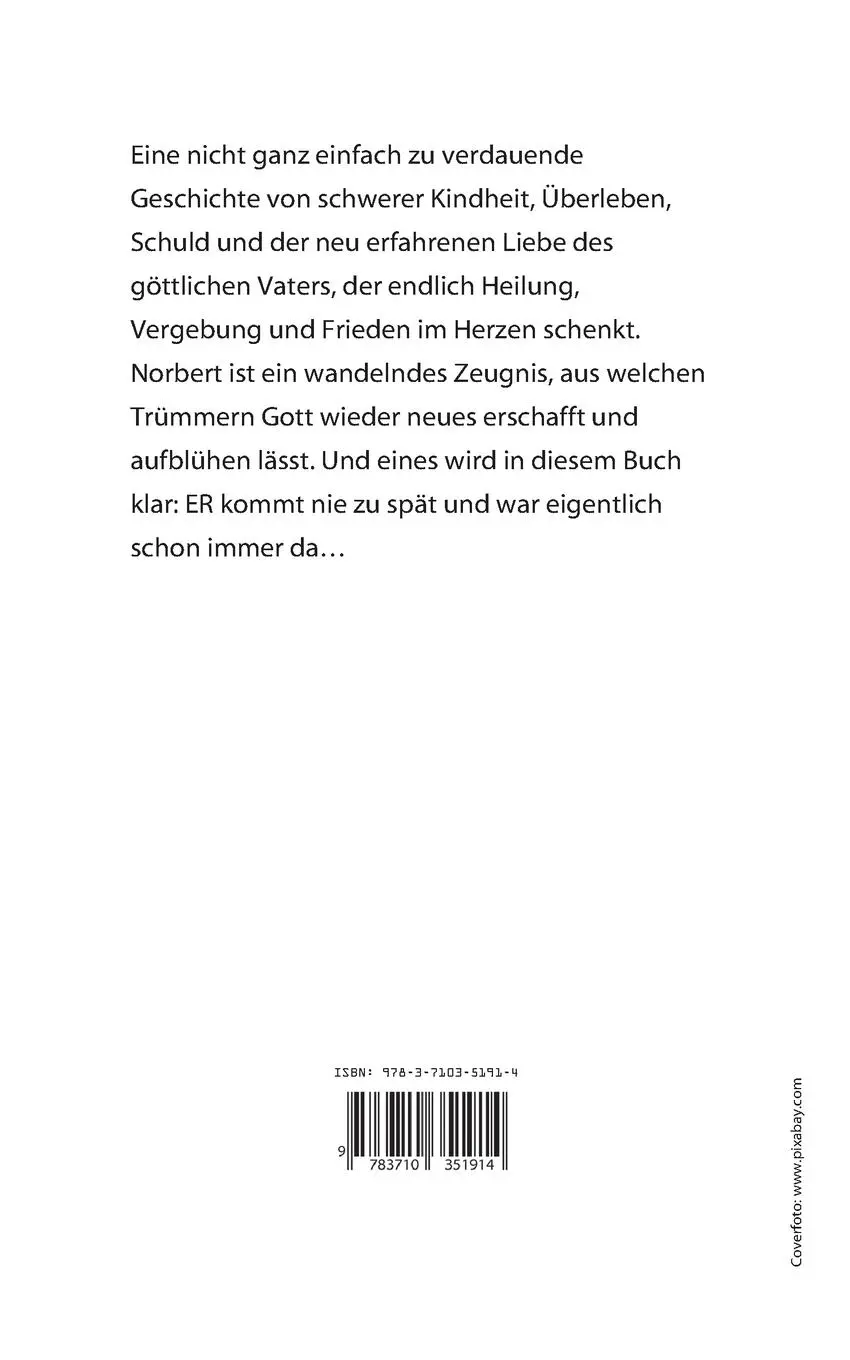 Rückseite: 9783710351914 | Endlich Kind | Norbi S. | Taschenbuch | 174 S. | Deutsch | 2022