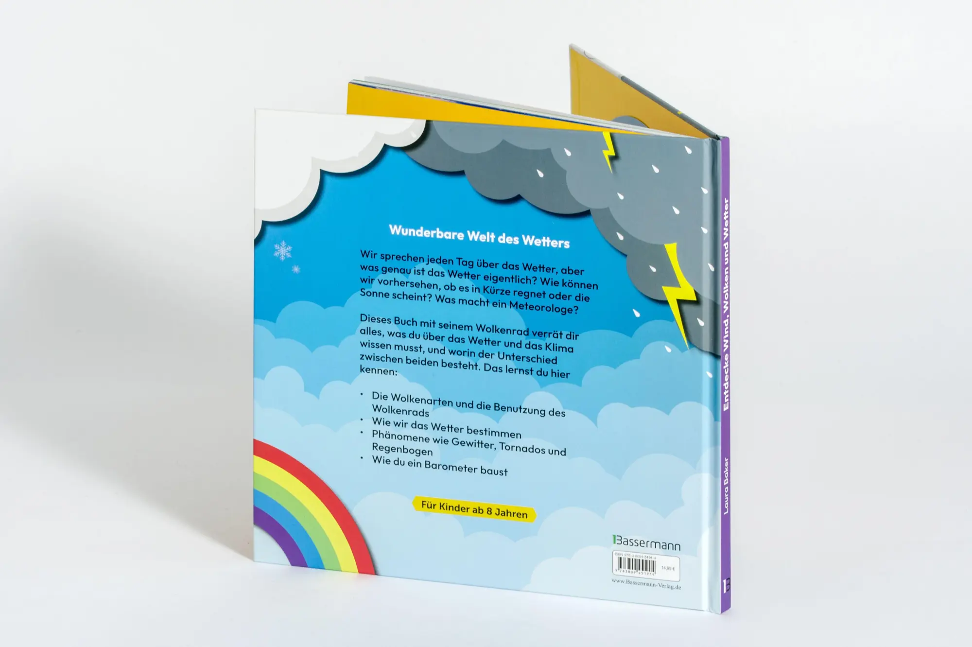 Bild: 9783809451914 | Entdecke Wind, Wolken und Wetter. Mit drehbarem Wolkenrad | Baker