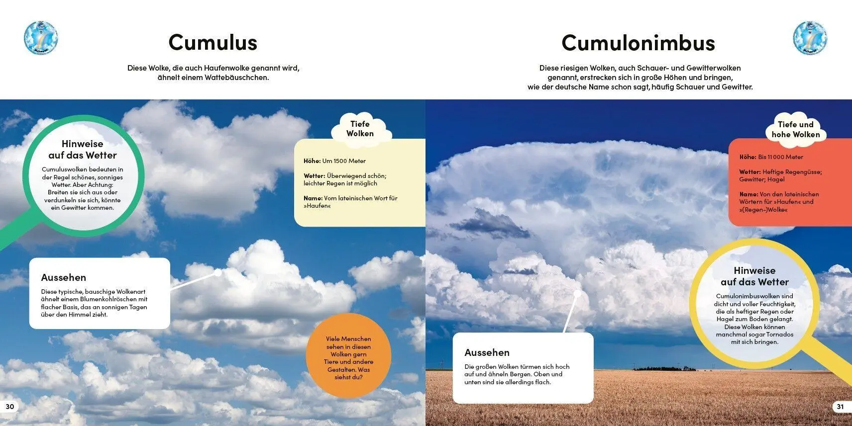 Bild: 9783809451914 | Entdecke Wind, Wolken und Wetter. Mit drehbarem Wolkenrad | Baker