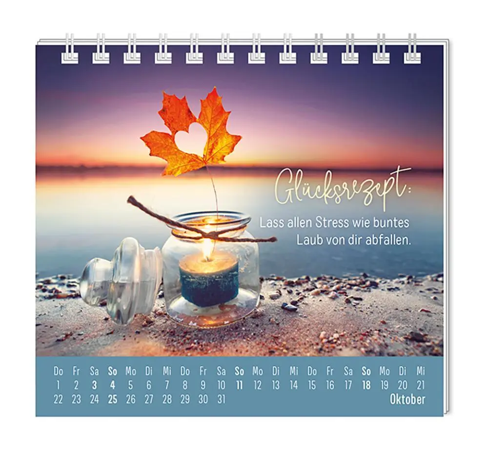 Bild: 9783986361914 | Mini-Kalender 2026 Eine Extraportion Glück für dich! | Mini-Kalender