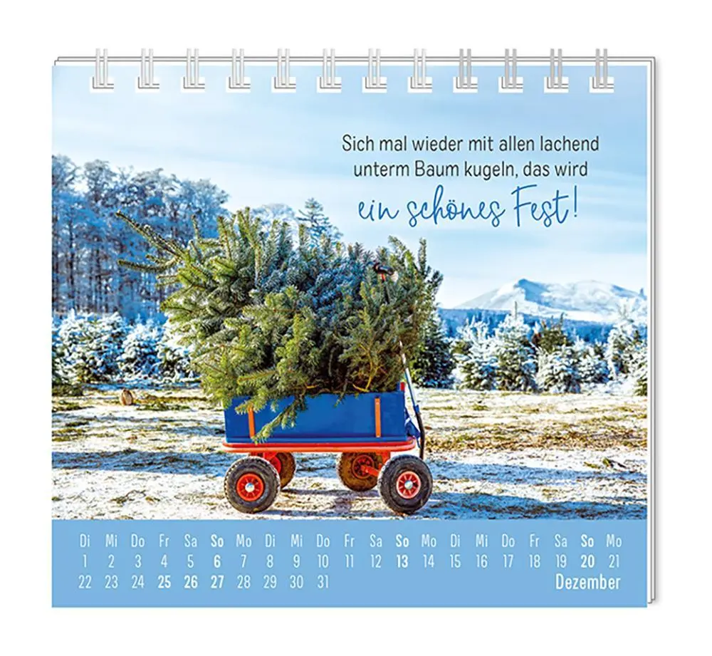 Bild: 9783986361914 | Mini-Kalender 2026 Eine Extraportion Glück für dich! | Mini-Kalender