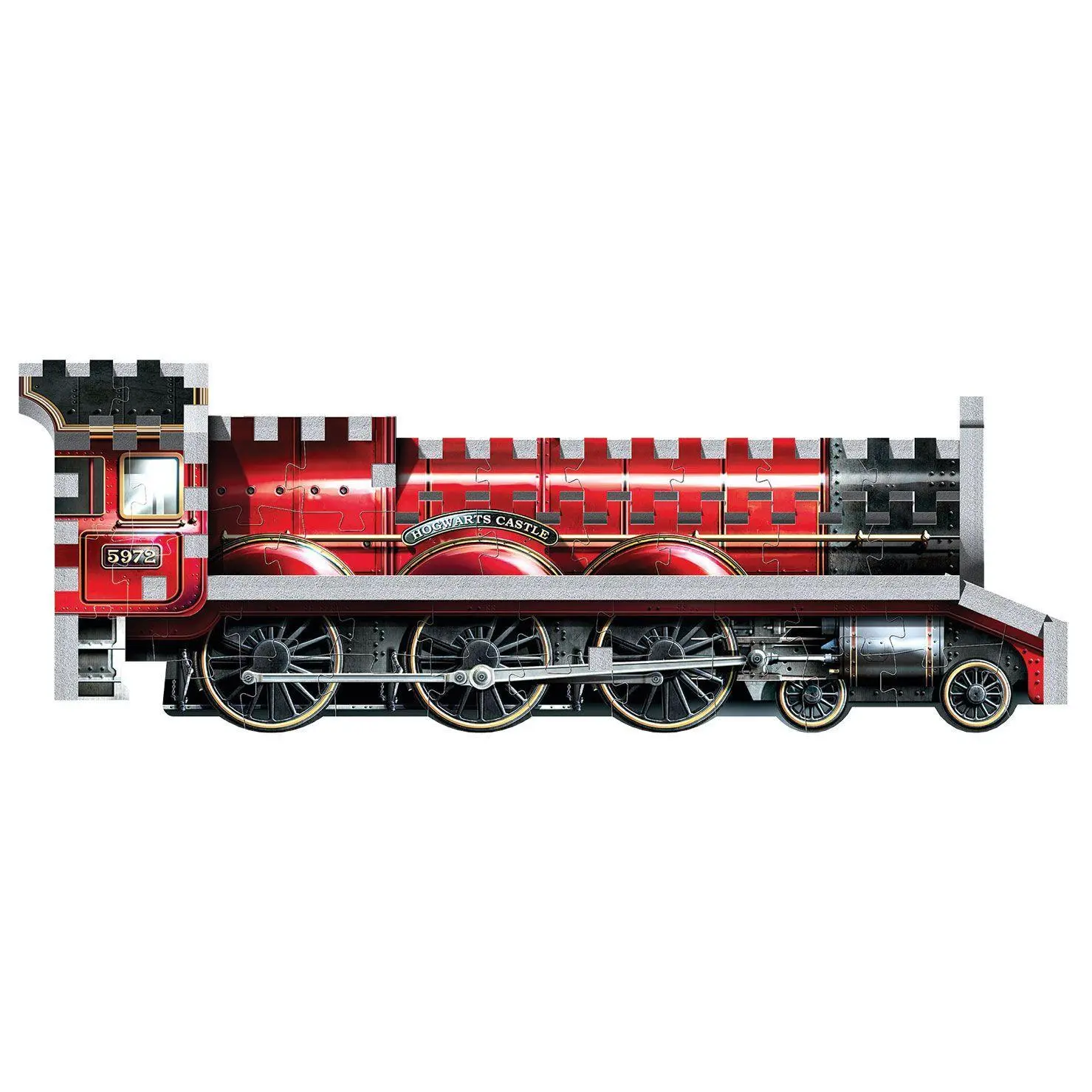Bild: 665541002014 | Hogwarts Express Harry Potter. 3D-PUZZLE (155 Teile) | Spiel | 34557