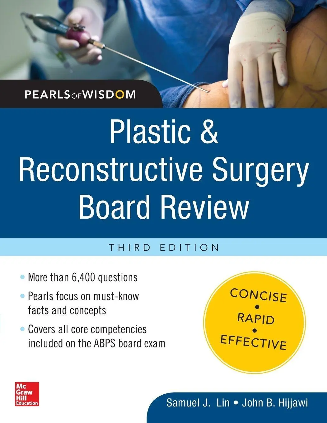 Cover: 9780071832014 | Plastic and Reconstructive Surgery Board Review | Lin (u. a.) | Buch