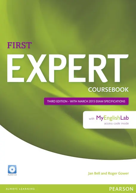 Cover: 9781447962014 | Expert First 3rd Edition Coursebook with Audio CD and MyEnglishLab...