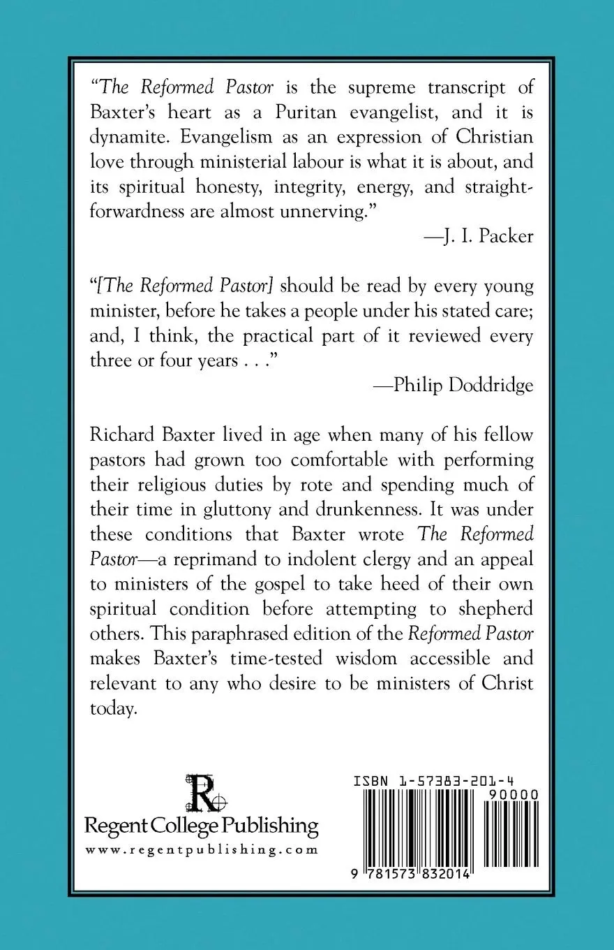 Rückseite: 9781573832014 | The Reformed Pastor | A Pattern for Personal Growth and Ministry