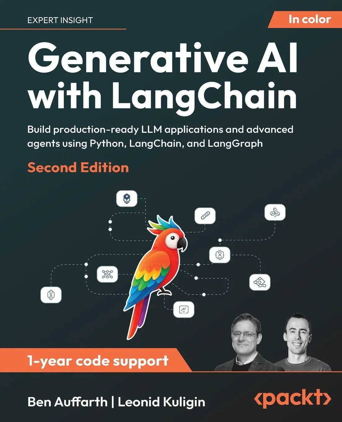Cover: 9781837022014 | Generative AI with LangChain - Second Edition | Ben Auffarth (u. a.)