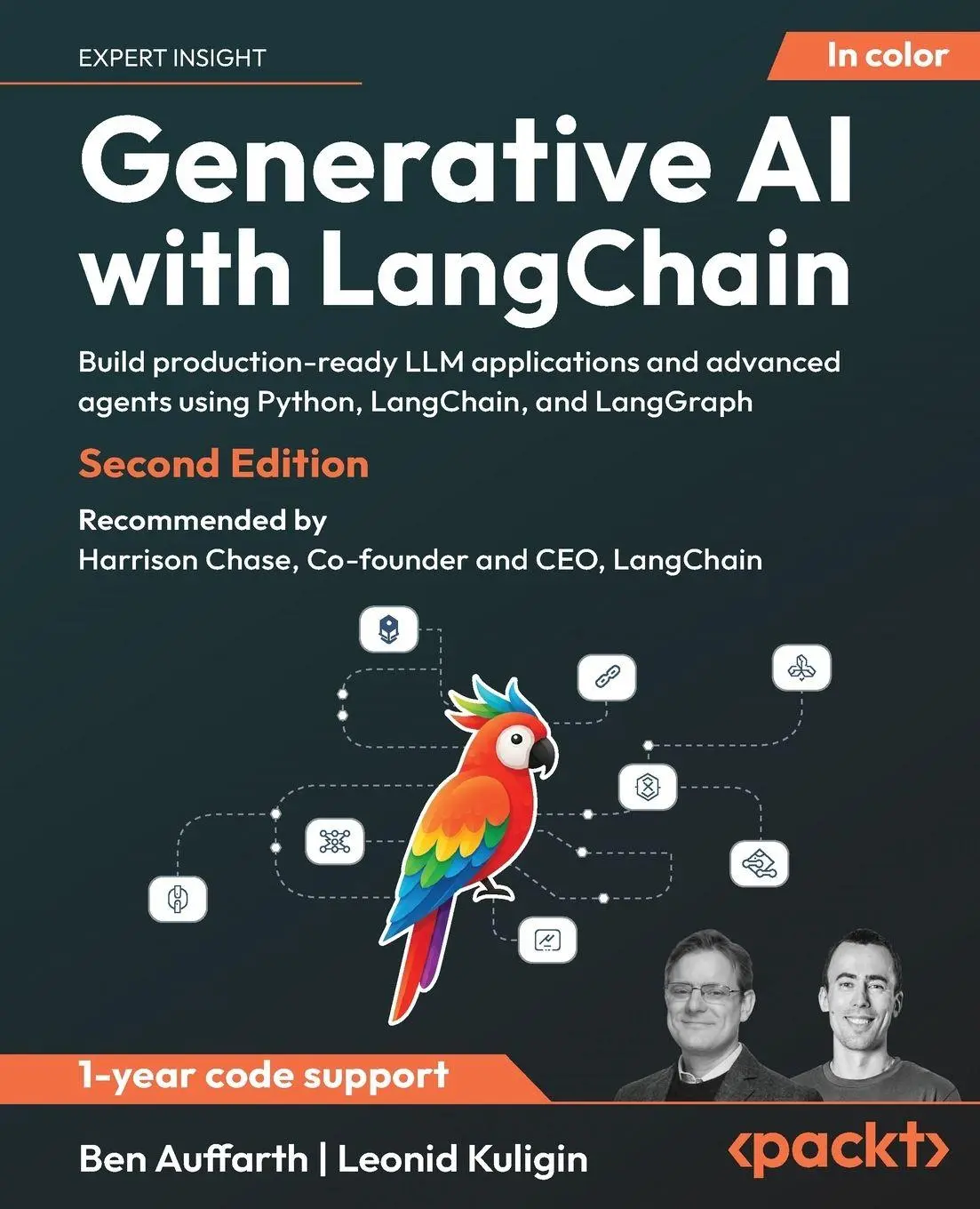 Cover: 9781837022014 | Generative AI with LangChain - Second Edition | Ben Auffarth (u. a.) Cover: 9781837022014 | Generative AI with LangChain - Second Edition | Ben Auffarth (u. a.)