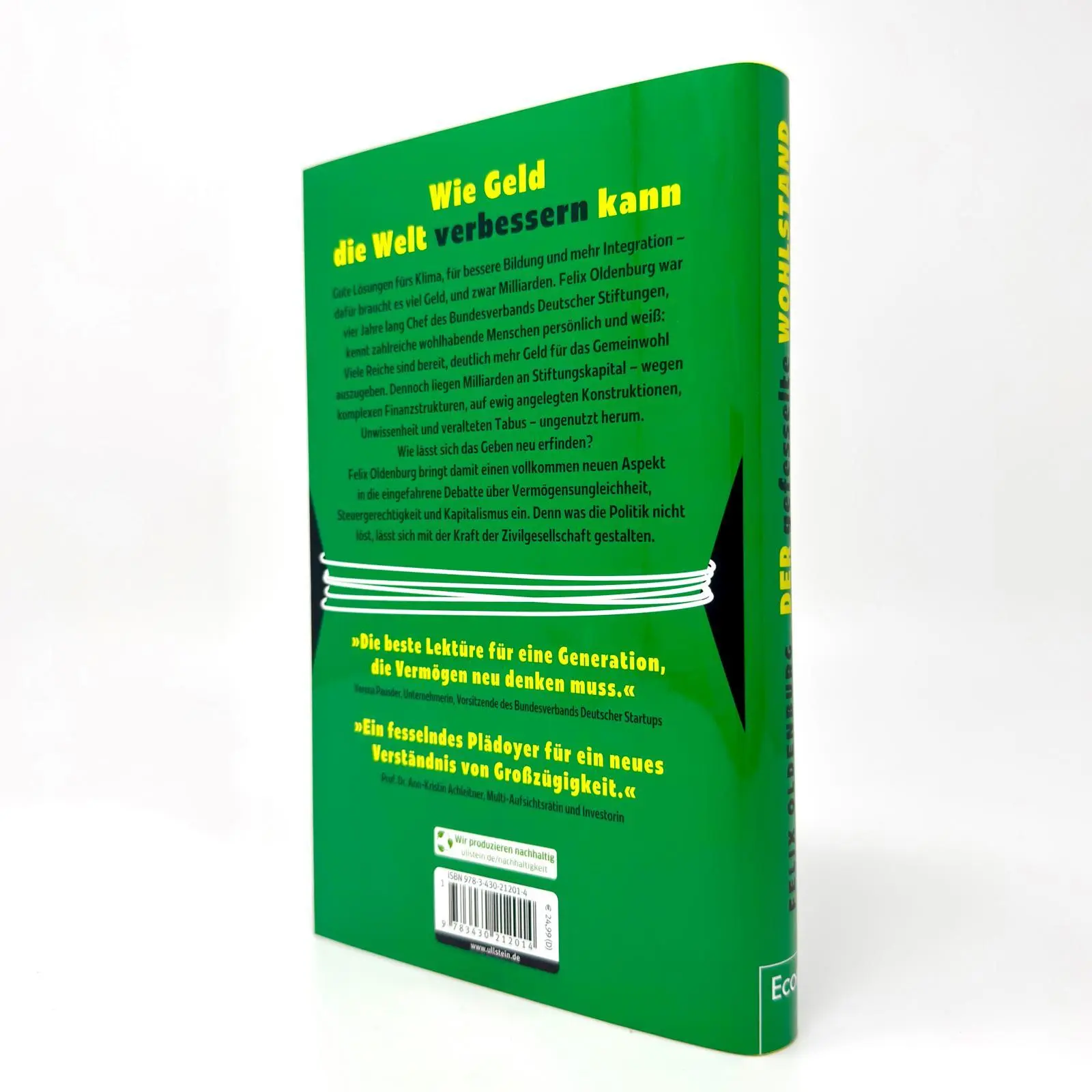 Bild: 9783430212014 | Der gefesselte Wohlstand | Felix Oldenburg | Buch | 240 S. | Deutsch