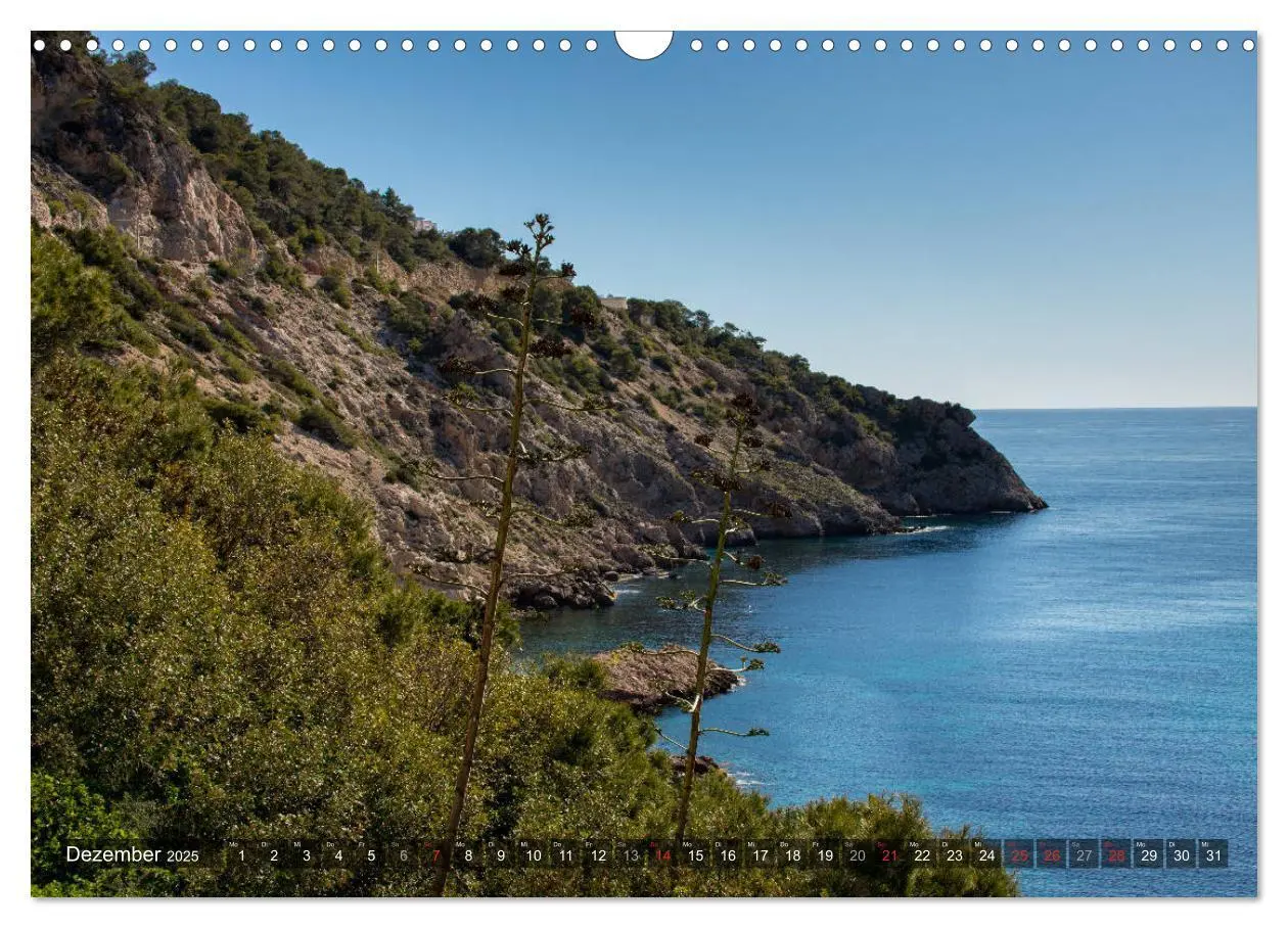 Bild: 9783435262014 | Ibiza Küste, Buchten und Strände (Wandkalender 2025 DIN A3 quer),...