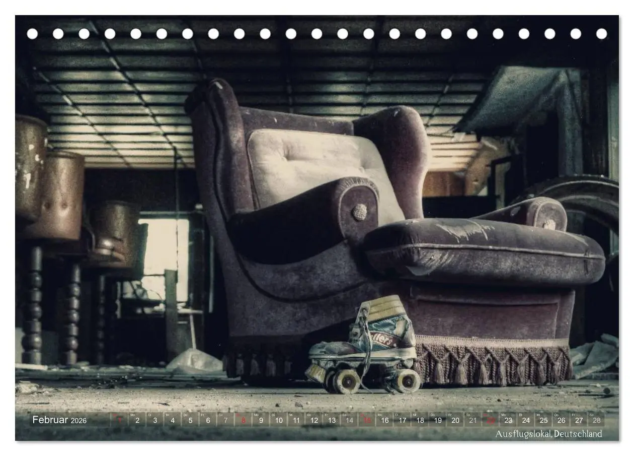 Bild: 9783457972014 | Lost in Decay 2026 - Die Ästhetik des Verfalls (Tischkalender 2026...