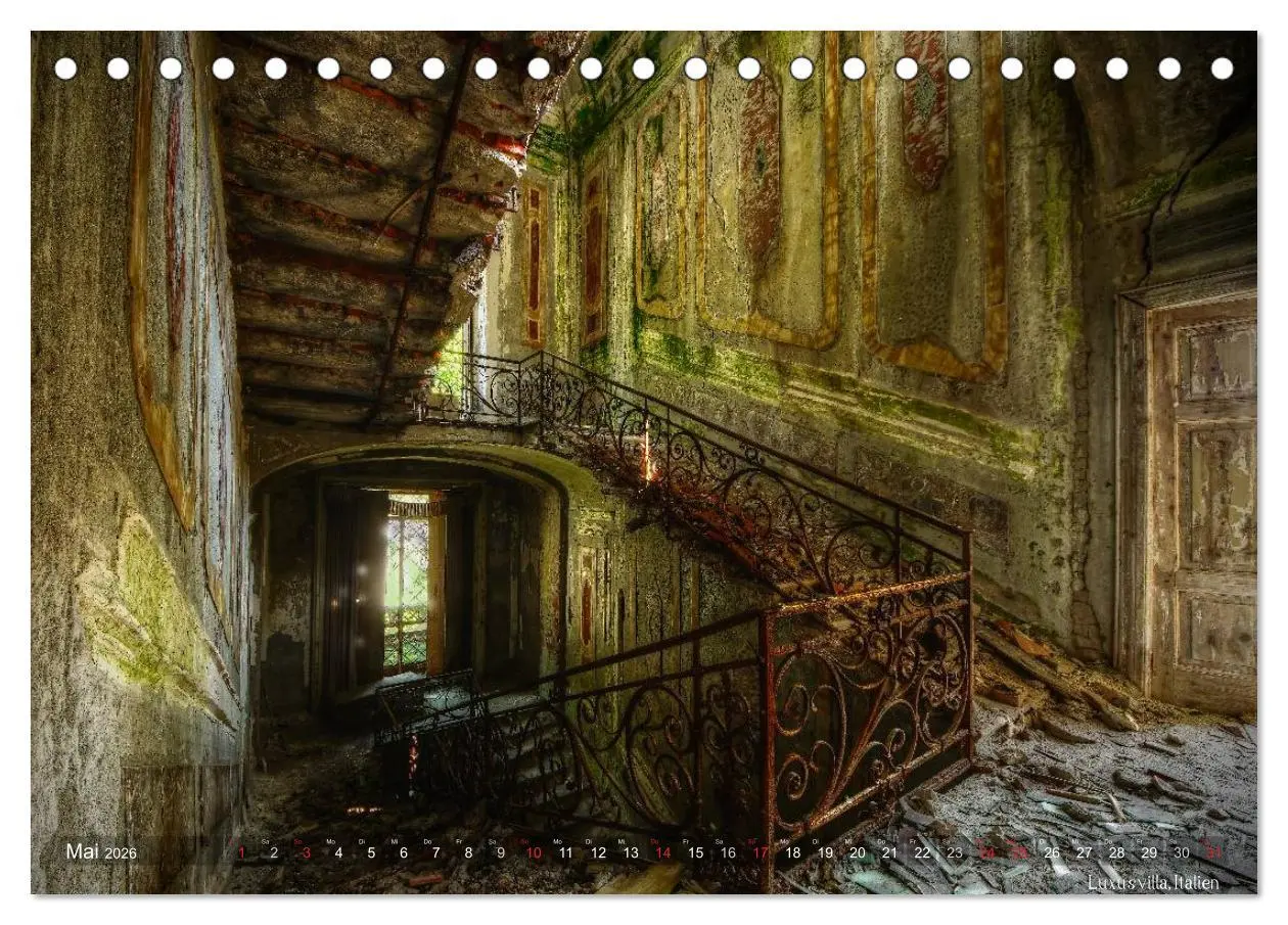 Bild: 9783457972014 | Lost in Decay 2026 - Die Ästhetik des Verfalls (Tischkalender 2026...