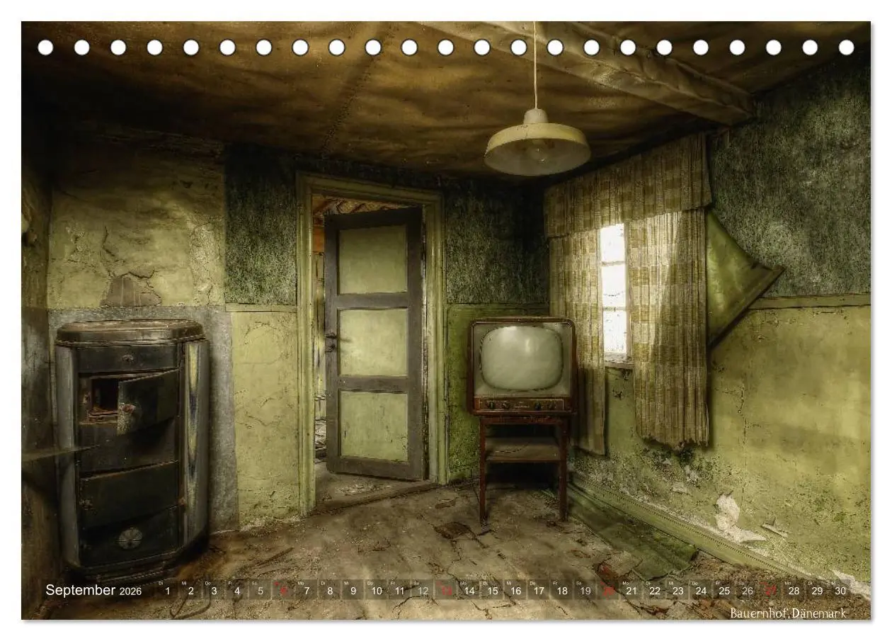 Bild: 9783457972014 | Lost in Decay 2026 - Die Ästhetik des Verfalls (Tischkalender 2026...