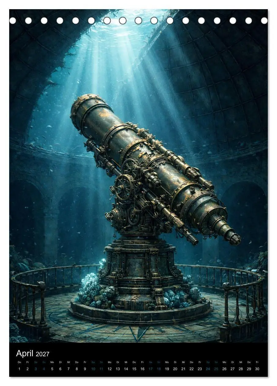 Bild: 9783516822014 | Aetherion - Die versunkene Stadt (Tischkalender 2027 DIN A5 hoch),...