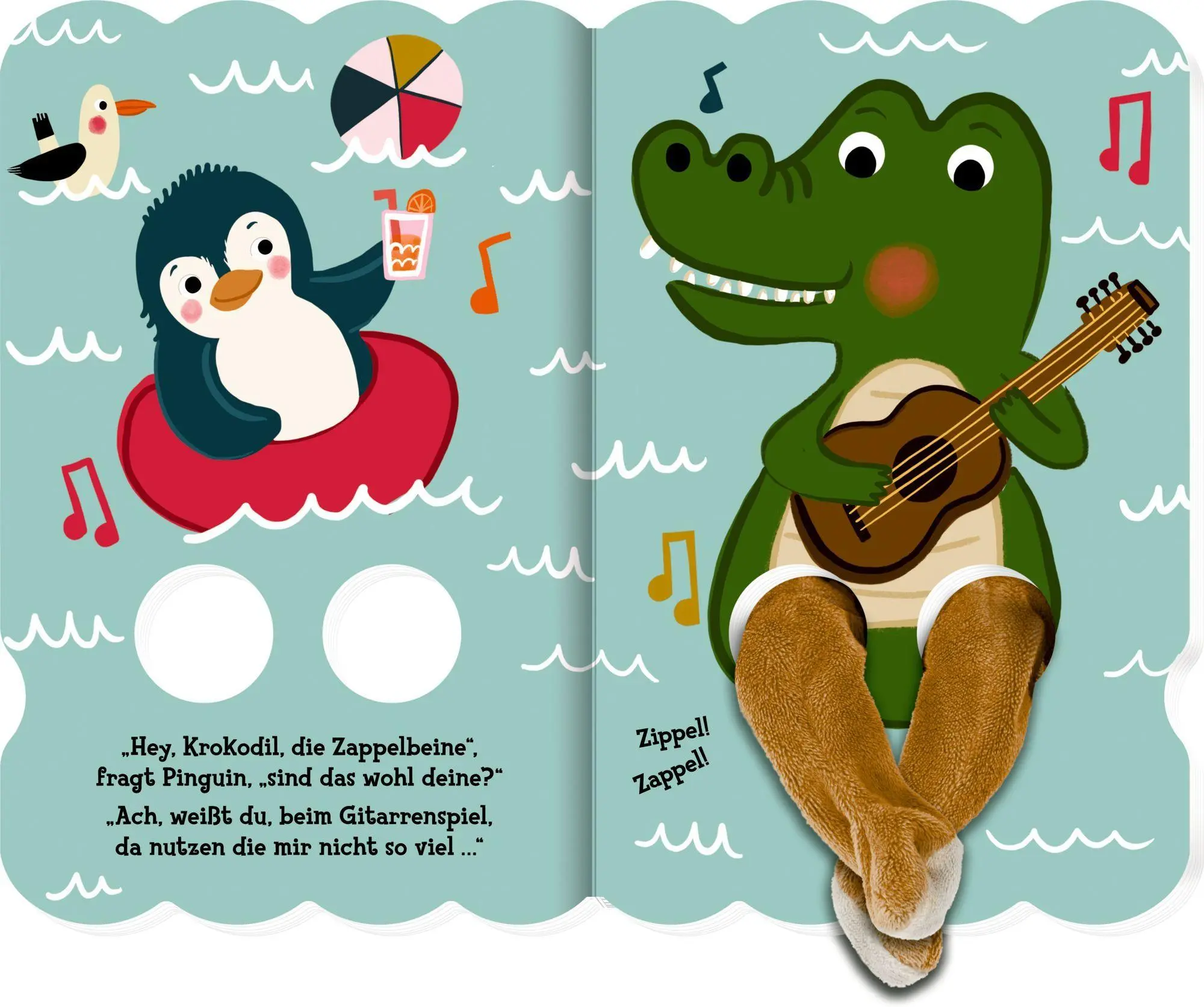 Bild: 9783649652014 | Sind das deine Zappelbeine? | Pinguin | Anna Taube | Buch | 12 S.