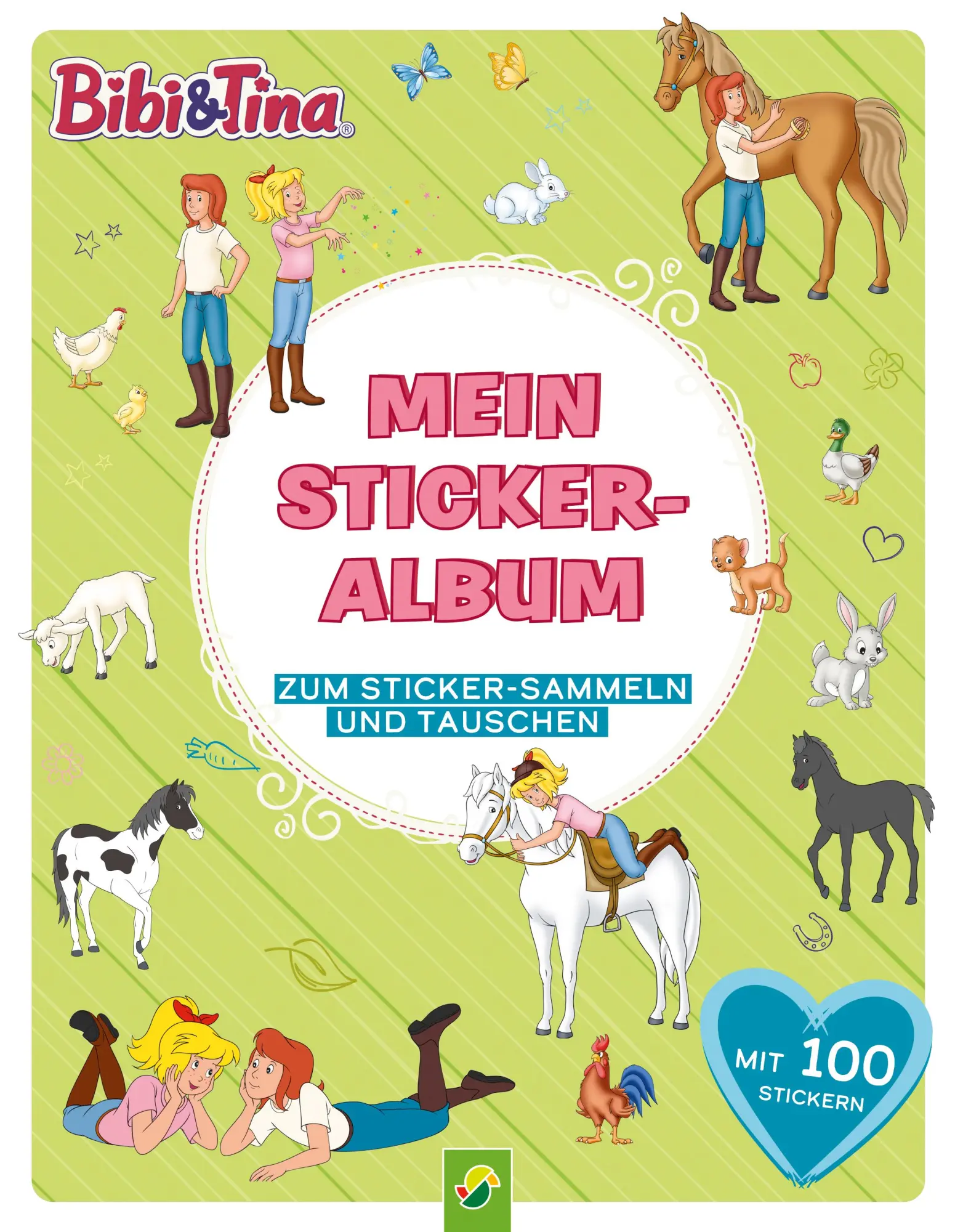 Cover: 9783849942014 | Bibi &amp; Tina Mein Stickeralbum mit 100 Stickern | Verlag | Taschenbuch