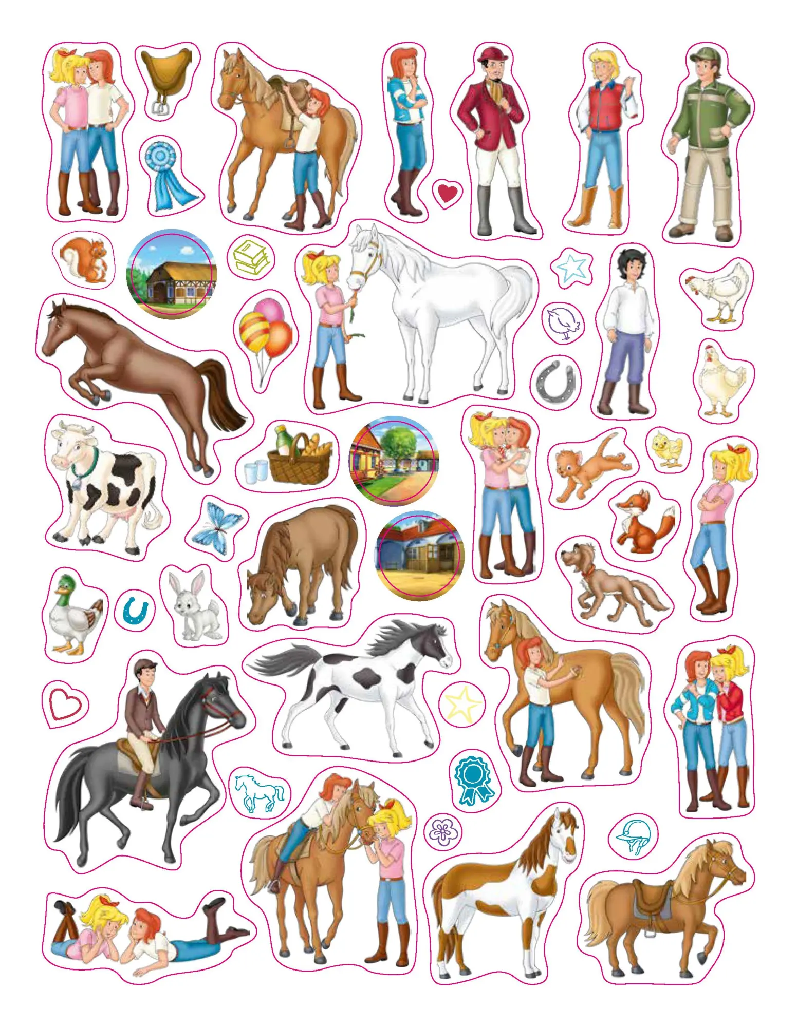 Bild: 9783849942014 | Bibi &amp; Tina Mein Stickeralbum mit 100 Stickern | Verlag | Taschenbuch