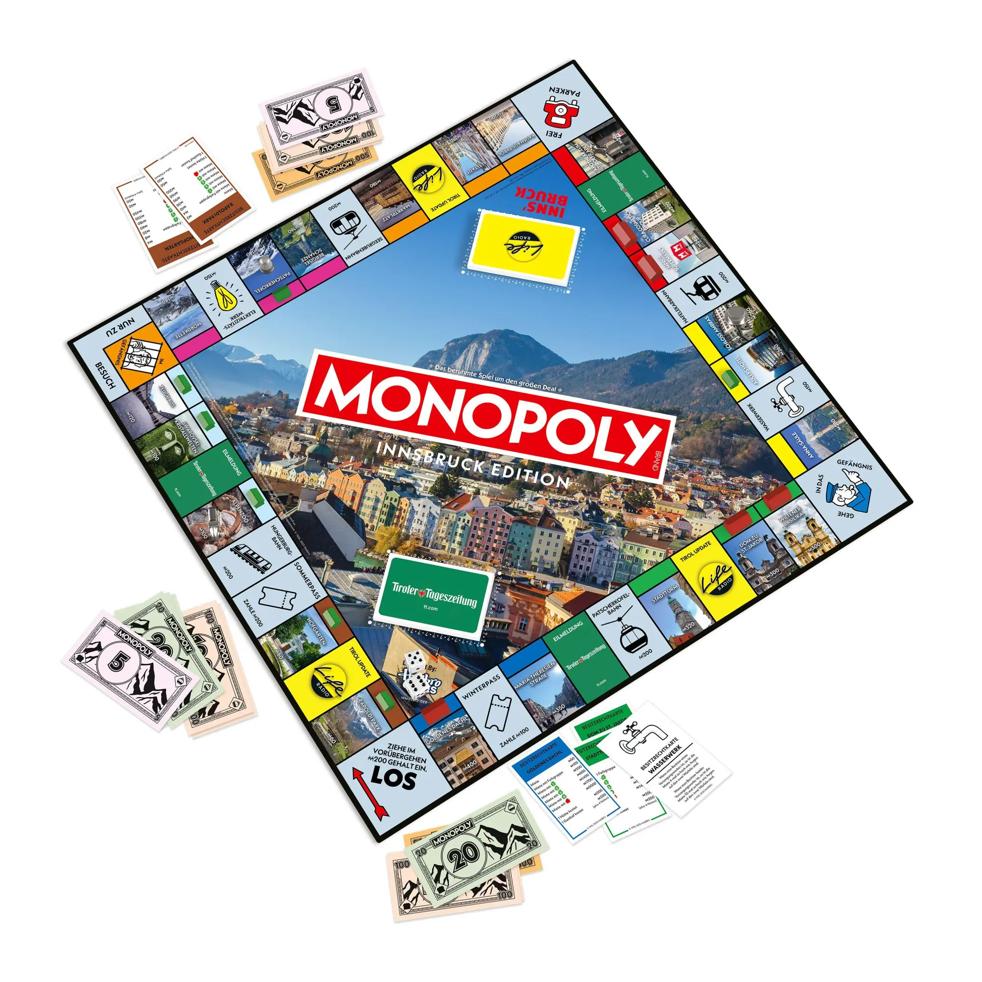 Bild: 5036905062114 | Monopoly Innsbruck | Spiel | Deutsch | 2025 | Winning Moves