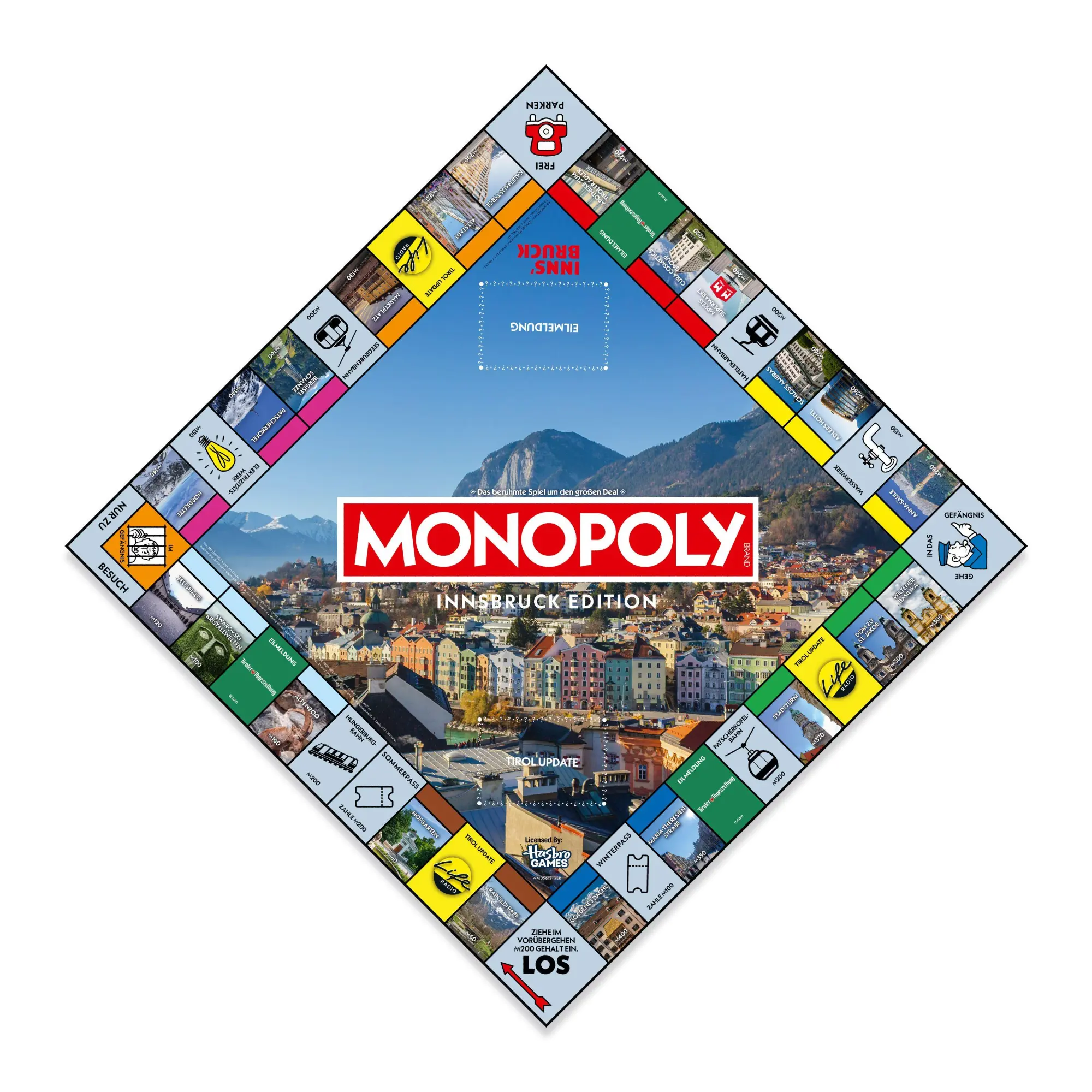 Bild: 5036905062114 | Monopoly Innsbruck | Spiel | Deutsch | 2025 | Winning Moves