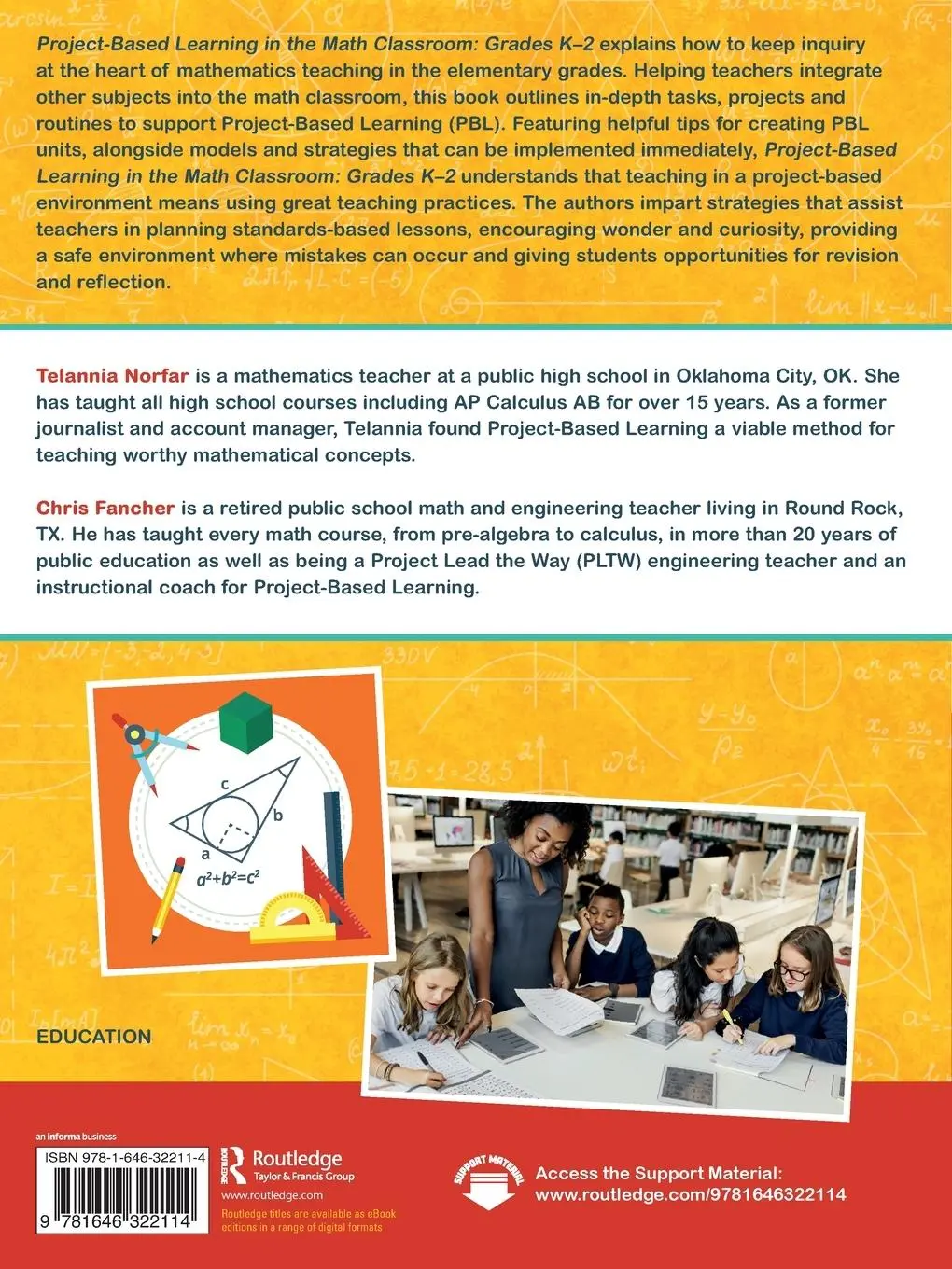 Rückseite: 9781646322114 | Project-Based Learning in the Math Classroom | Grades K-2 | Buch