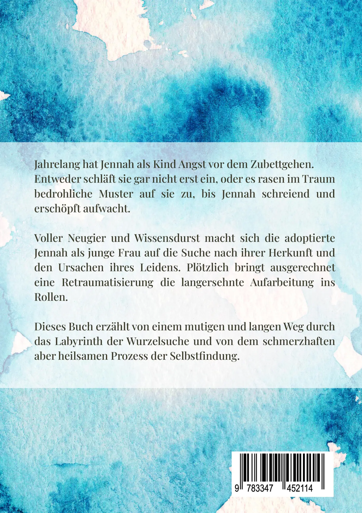 Rückseite: 9783347452114 | Wie eine Blume, die endlich Wasser bekam | Jennah Michelsen | Buch