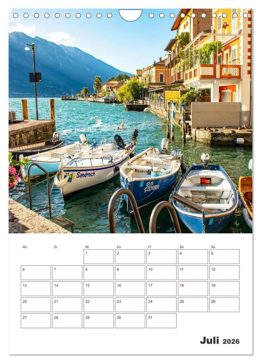 Bild: 9783516292114 | Limone sul Garda - Urlaubsplaner (Wandkalender 2026 DIN A4 hoch),...