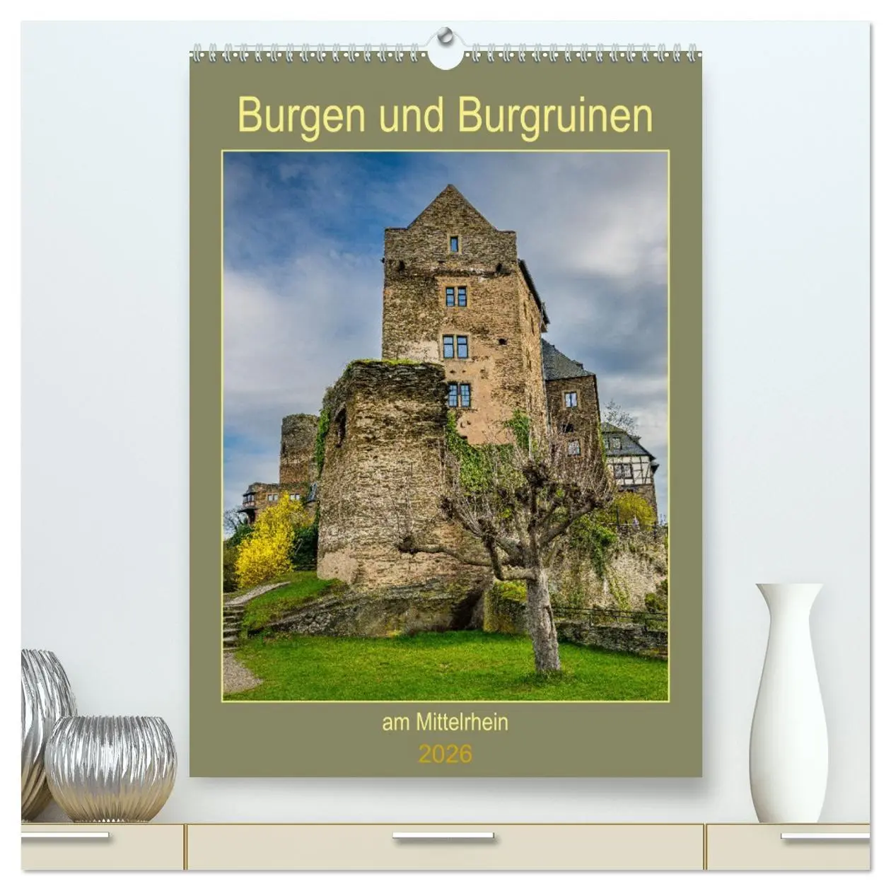 Cover: 9783516432114 | Burgen und Burgruinen am Mittelrhein (hochwertiger Premium...
