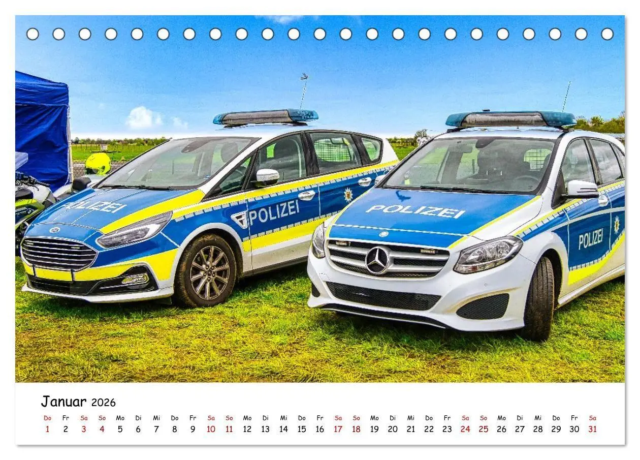 Bild: 9783516672114 | Blaulichttag, unsere Retter! (Tischkalender 2026 DIN A5 quer),...