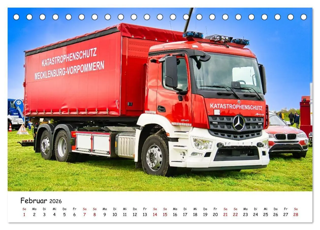 Bild: 9783516672114 | Blaulichttag, unsere Retter! (Tischkalender 2026 DIN A5 quer),...